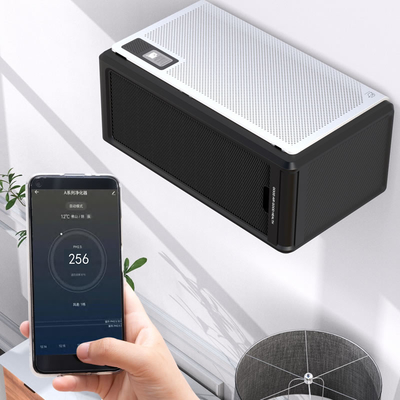 Wall Mounted Smart Air Purifier 253.7nm UVC With H13 Hepa Filters