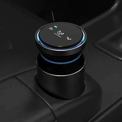 Ionizer Car Air Purifier With Negative Ion Aromatherapy For Odor Smoke