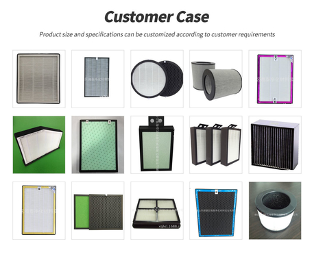 H12 H13 Hepa Air Filter Panel 99.9% Efficiency For Air Purifier