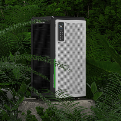 UVC Hepa H13 Room Air Purifier And Humidifier Wall Mounted WIFI Control