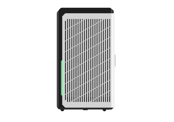ABS Hepa Air Cleaner Humidifier 1800m3/H With LED Touch Screen