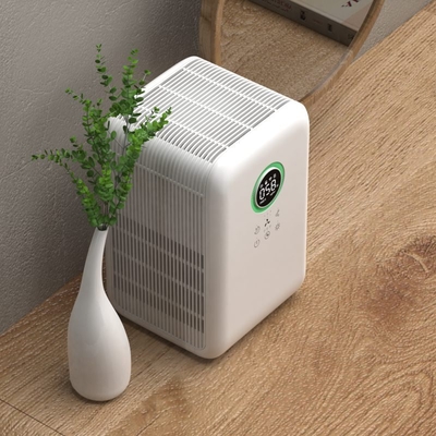 White Hepa UV Air Purifier Ensuring Clean Air With Noise Level Between 20-35DB CADR 58 CFM