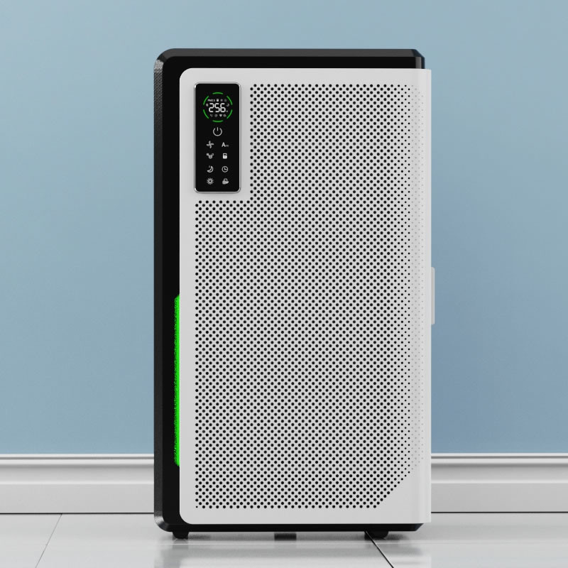 Phone Control Pm 2.5 Hepa UV Air Purifier Wall Mounted For Whole House Office