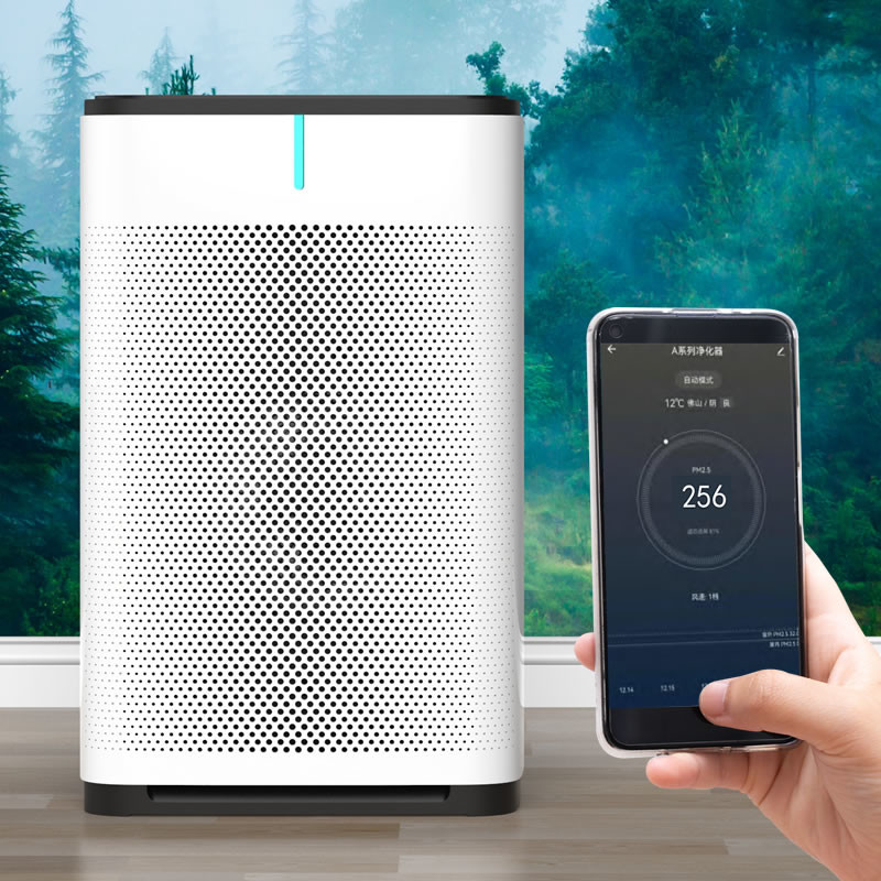 220V 50Hz Small Room Air Purifier , 120W Smart Sterilizer XT-Y24A 42㎡