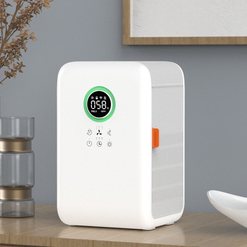 intelligent UV disinfection air quality monitoring air humidifier