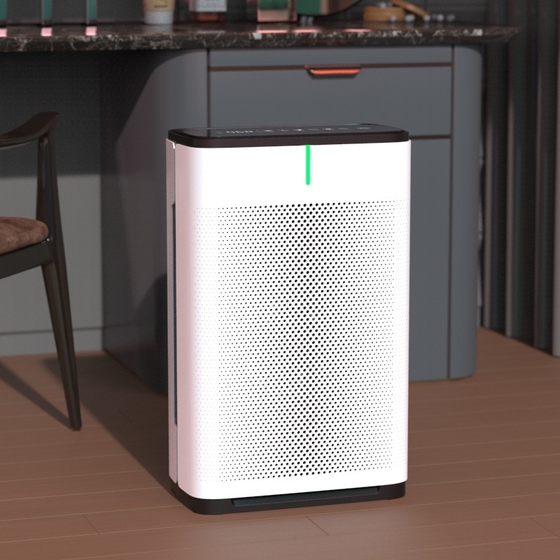 High Efficiency Hepa UV Air Purifier With WIFI App Led Screen