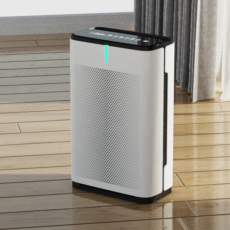 Hepa Carbon Filter UV Light WiFi Air Purifier 220V For Whole House