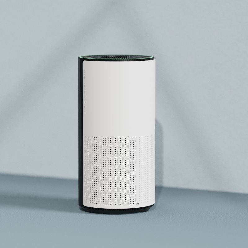 Office Hepa Filter Air Purifier UVC UVA Tuya WiFi Control  Three Speed